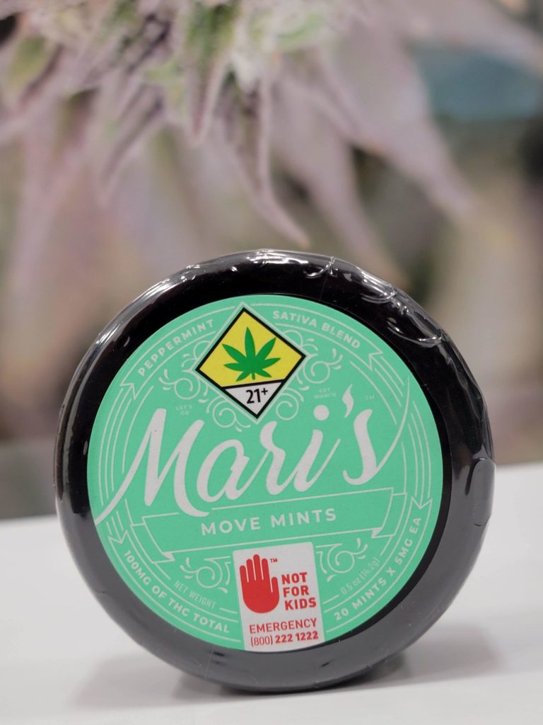 Mari's Mints Peppermint [20pk] (100mg) - Craft Cannabis Dispensary