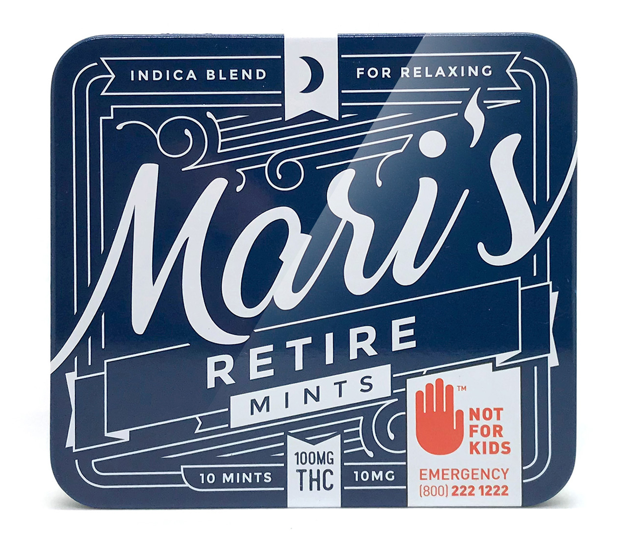 Mari's Mints Mints - Retire - Wintermint - 100mg - Craft Cannabis Dispensary