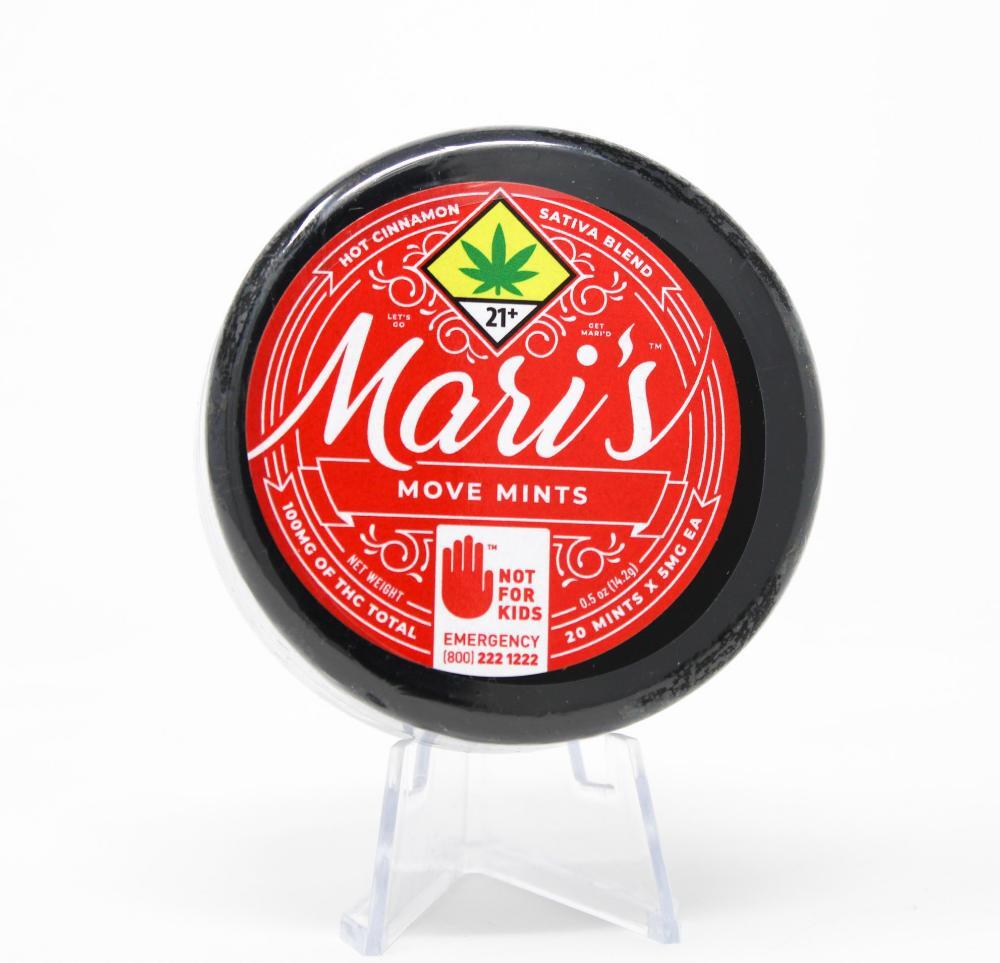 Mari's Mints Hot Cinnamon [20pk] (100mg) - Craft Cannabis Dispensary