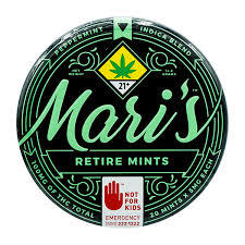 Mari's Mints Mints - Retire - Peppermint 20pk - Craft Cannabis Dispensary