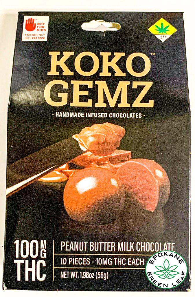Koko Gemz Peanut Butter [10pk] (100mg) Craft Cannabis