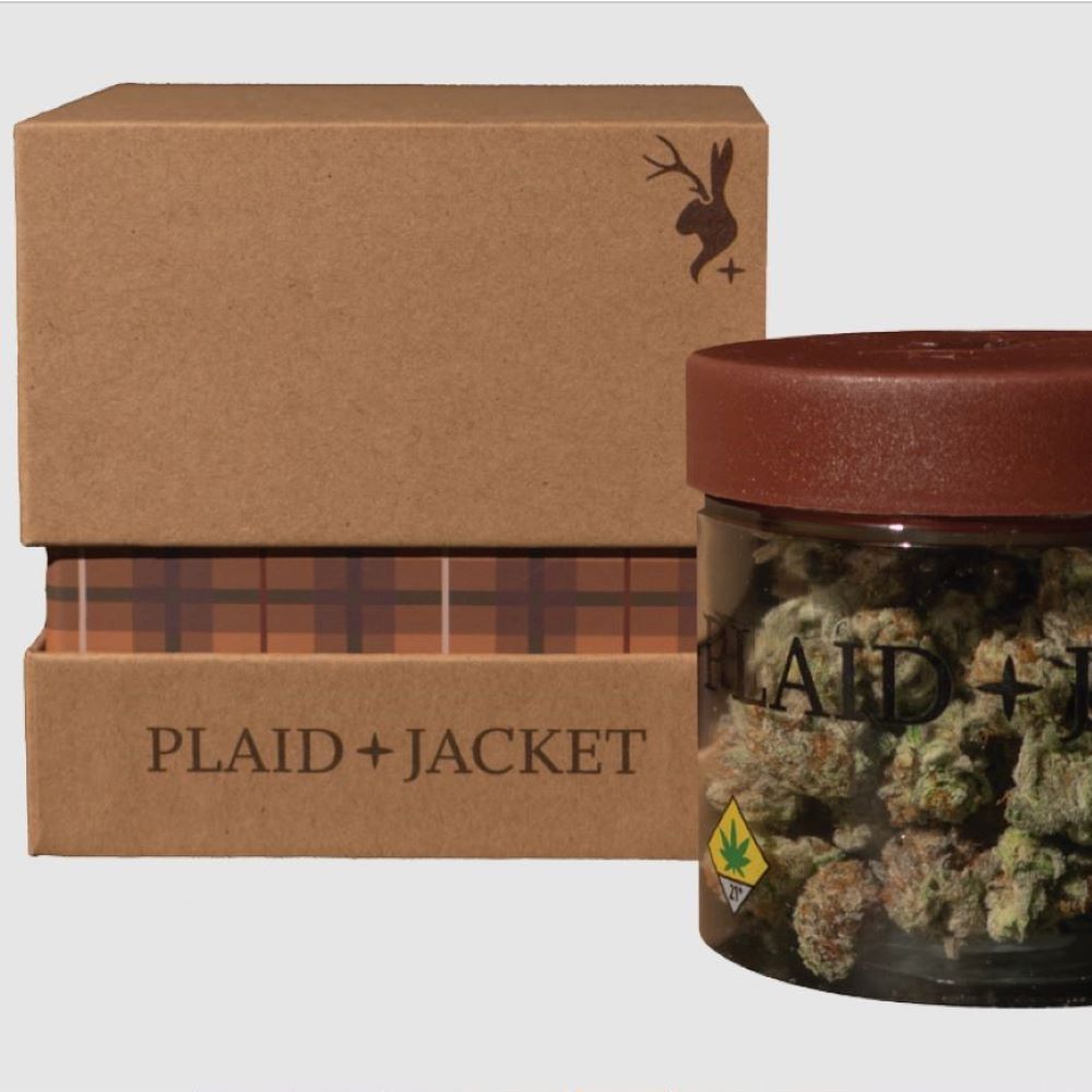 Plaid jacket perfect pair craft cannabis dispensary wa