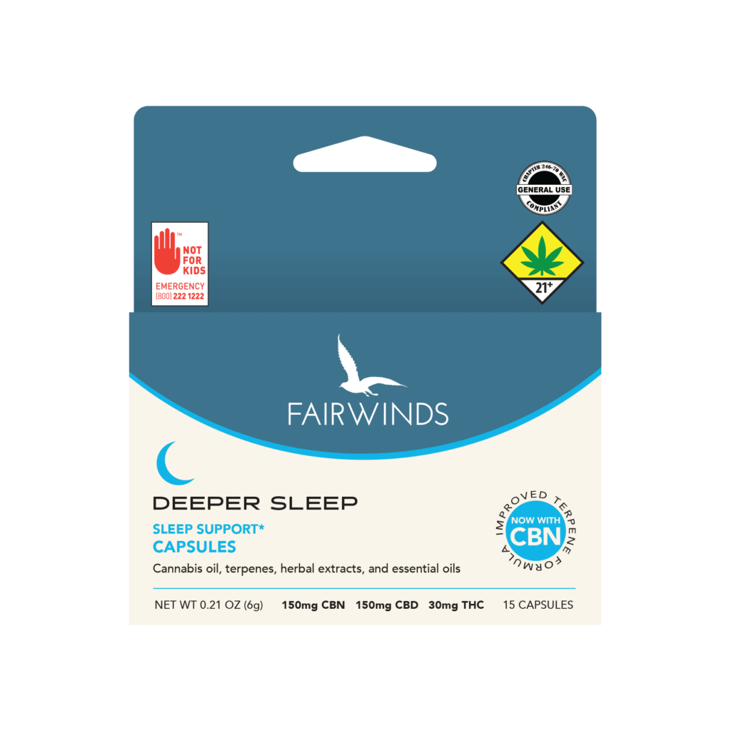 Fairwinds Deeper Sleep with CBN [15pk] (150mg CBN/150mg CBD/30mg THC