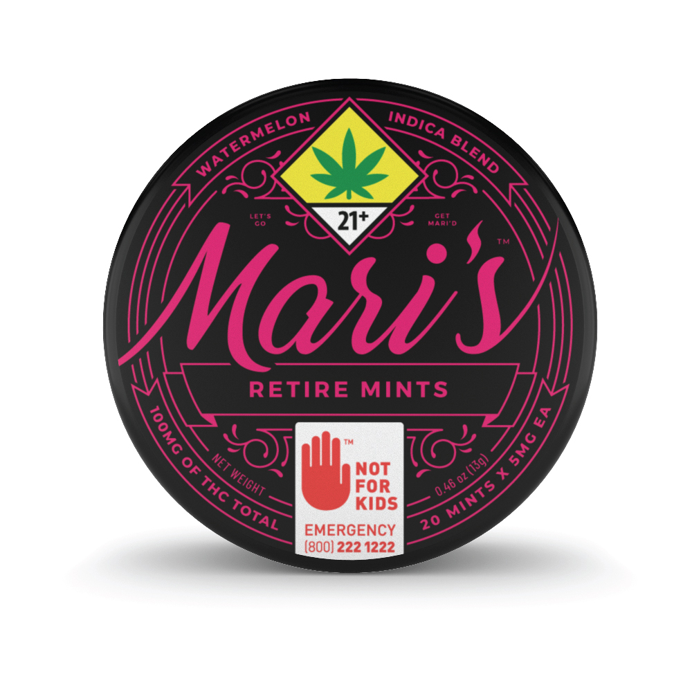 Mari's Mints Watermelon [20pk] (100mg) Craft Cannabis